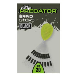 Fox Rage Predator Black Braid Stops